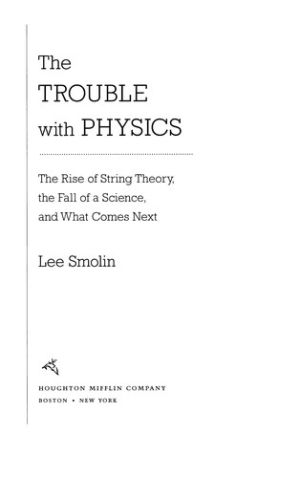 The Trouble with Physics (book cover)