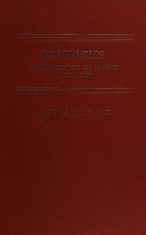 Ecophysics The Application of Physics to Ecology (book cover)