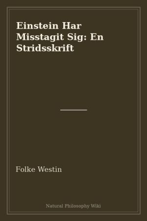 Einstein Har Misstagit Sig En Stridsskrift (placeholder cover)