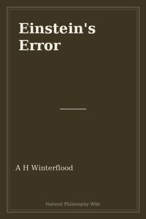 Einstein's Error (placeholder cover)