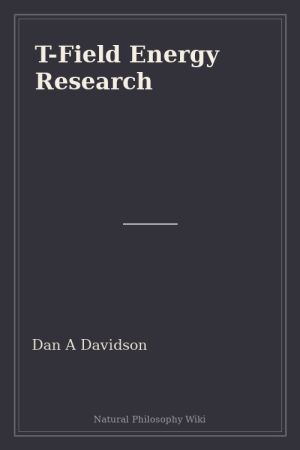 T-Field Energy Research (placeholder cover)