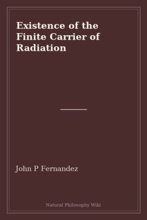 Existence of the Finite Carrier of Radiation (placeholder cover)
