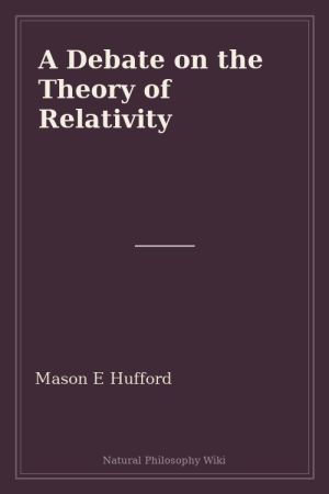A Debate on the Theory of Relativity (placeholder cover)